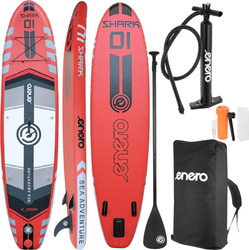 Zestaw deska Sup do pływania dmuchana plecak Enero wymiary 320 x 76 x 15 cm