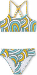 Dziecięcy strój kąpielowy dwuczęściowy O'neill MIX AND MATCH TROPICS BIKINI blue rainbow stripe rozmiar 152