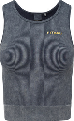 Damska Koszulka Bez Rękawów Fit Seamless Top  rozmiar L