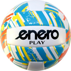 Piłka siatkowa plażowa Enero Play biało-zielono-żółta 1030708