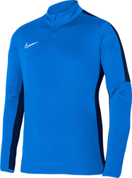Bluza męska Nike DF Academy 23 SS Drill niebieska DR1352 463