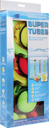 Zestaw pierścieni do zabawy w wodzie 3 tuby 3 piłeczki Sunflex Supertubes 74655