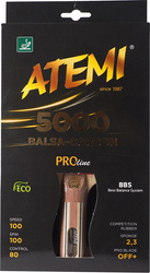 Rakietka do tenisa stołowego ping ponga New Atemi 5000 Pro anatomical