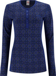 Damska bluza termoaktywna wełna Merino Kari Traa Rose Ls azure rozmiar S