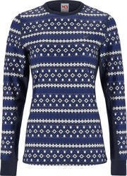 Damska bluza termoaktywna Kari Traa Lune ls azure rozmiar M