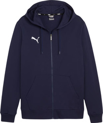 Bluza dla dzieci Puma teamGoal Casuals Hooded granatowa 658596 06