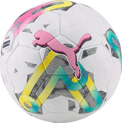 Piłka nożna Puma Orbita 2 TB FIFA Quality Pro biało-zielono-różowa 83775 01