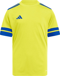 Koszulka dla dzieci adidas Squadra 25 żółto-niebieska JW3710