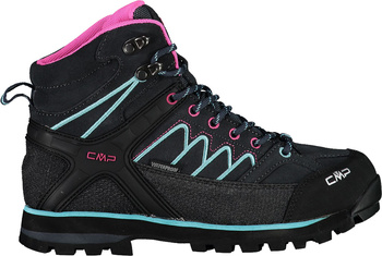 Buty trekkingowe damskie CMP Moon Mid WP szaro-różowo-błękitne 31Q479633UL