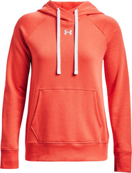 Bluza damska Under Armour Rival Fleece HB Hoodie pomarańczowa 1356317 877