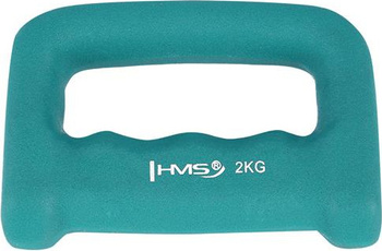 Ciężarek kastet żeliwny pokryty neoprenem HMS CK05 2.0 KG