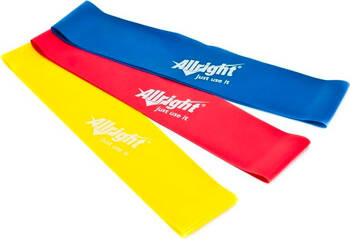 Zestaw taśmy gumy oporowe Allright X-band 3 sztuki