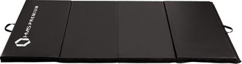 Materac gimnastyczny składany Hms Premium MGS01 2400x1200 mm czarny