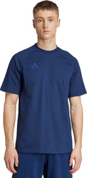 Koszulka męska adidas Tiro 25 Tee Travel granatowa JY5949