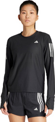 Koszulka damska adidas Own The Run Long Sleeve czarna IN1568
