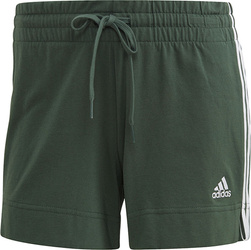 Spodenki damskie adidas Essentials Slim Shorts khaki GM5525