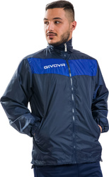 Kurtka Givova Rain Scudo granatowo-niebieska RJ005 0402