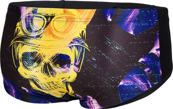 Męskie Kąpielówki Men's Crazy Arena Swim Low Waist Short Placement  black-multi rozmiar 80