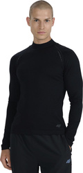 Koszulka męska longsleeve 4F M417 czarna 4FWAW25TFLOM417 20S