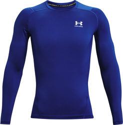 Koszulka męska Under Armour HG Armour Comp LS niebieska 1361524 400