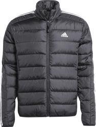 Kurtka męska adidas Essentials 3-Stripes Light Down czarna HZ4431