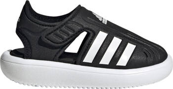 Sandały buty chodaki 3w1 dziecięce do wody adidas Closed-Toe Summer Water czarno-białe GW0391