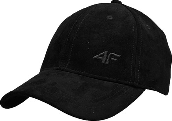 Czapka z daszkiem damska 4F F160 czarna 4FAW23ACABF160 20S