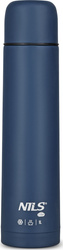 Termos turystyczny ze stali nierdzewnej Nils Camp NC3804 niebieski 1000 ML