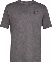 Koszulka męska Under Armour Sportstyle Left Chest SS ciemny szary 1326799 019