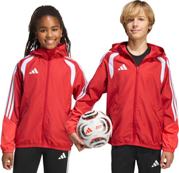 Kurtka dla dzieci adidas Tiro 26 Competition All Weather czerwona KB0155