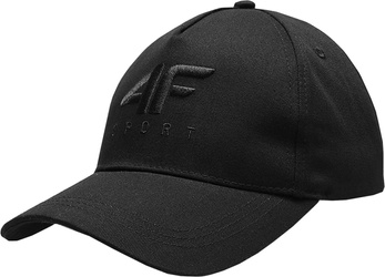 Czapka z daszkiem damska 4F F116 czarna 4FSS23ACABF116 20S