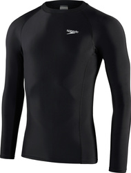 Męska Koszulka Uv Ls Sp Top Am  black/white rozmiar M