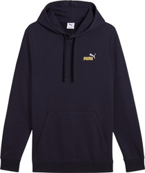 Bluza męska Puma Ess 2 Color Small No.1 Logo Hoodie TR granatowa 684719 16
