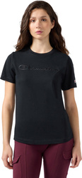 Koszulka damska Champion SS Tee czarna 118382 KK001