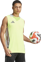 Koszulka męska adidas Tiro 24 Competition Training Sleeveless Jersey limonkowa IR5478