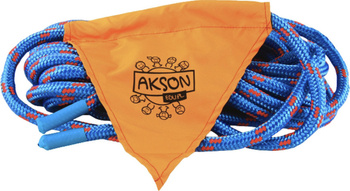 Lina animacyjna Poli 10 m niebieska Akson