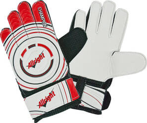 Rękawice bramkarskie Champion Allright czerwone rozmiar 6