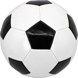 Piłka nożna Enero Biedronka biało-czarna roz.5 1030739