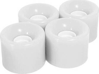 Kółka do fiszki 59x46 mm białe