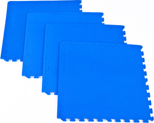 Mata puzzle Spokey Scrab BL2 niebieska 921023