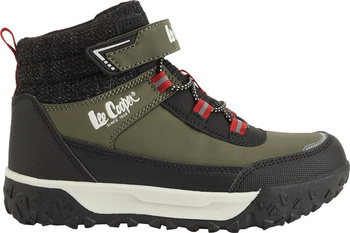 Buty trekkingowe trapery trzewiki dla dzieci Lee Cooper khaki LCJ-25-01-3758K