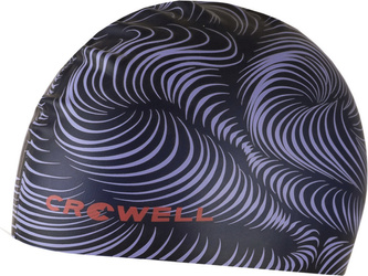 Czepek pływacki silikonowy Crowell Teide lawendowy kol.1