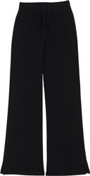 Spodnie damskie dresowe Champion Flare dzwony czarne 117553 KK001