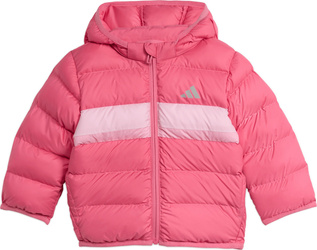 Kurtka dla dzieci adidas I SD JKT różowa JL7390