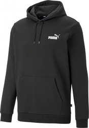 Bluza męska Puma ESS  2 Col Small Logo Hoodie FL czarna 674471 61