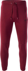 Męskie spodnie dresowe joggery Magnum Liben bordowe rozmiar M