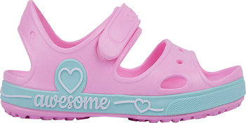 Sandały dla dzieci Coqui Yogi różowo-miętowe 8861-406-3844A