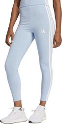 Legginsy damskie adidas Essentials 3-Stripes Cotton błękitne JE0070