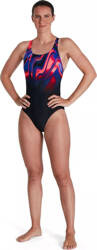 Damski strój kąpielowy Speedo PLMT PBCK AF blk/phnxrd/bluflm/ultra rozmiar 32