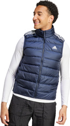 Kamizelka męska adidas Essentials 3-Stripes Light Down granatowa IK3210